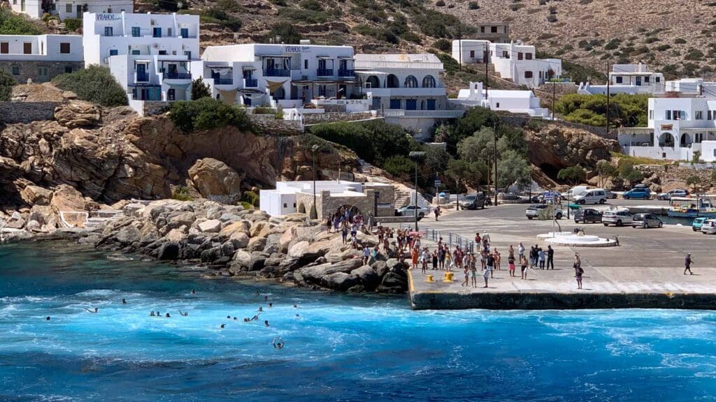 Sikinos final landscape view